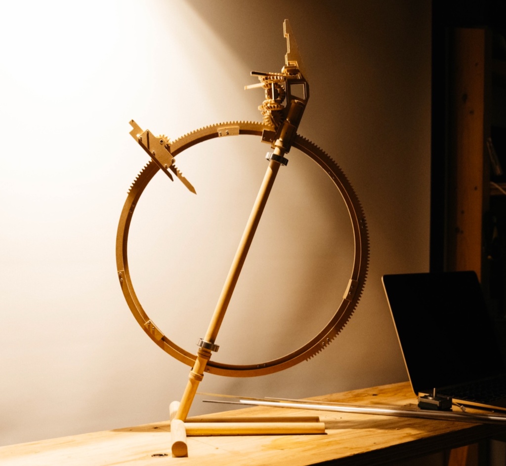 地球儀針時計フォトブック