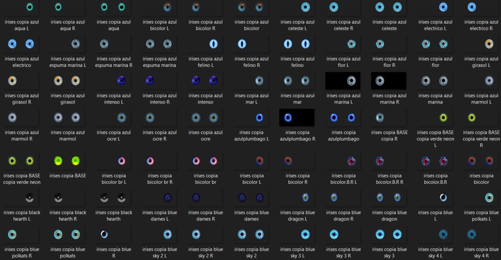 pack de iris HD2