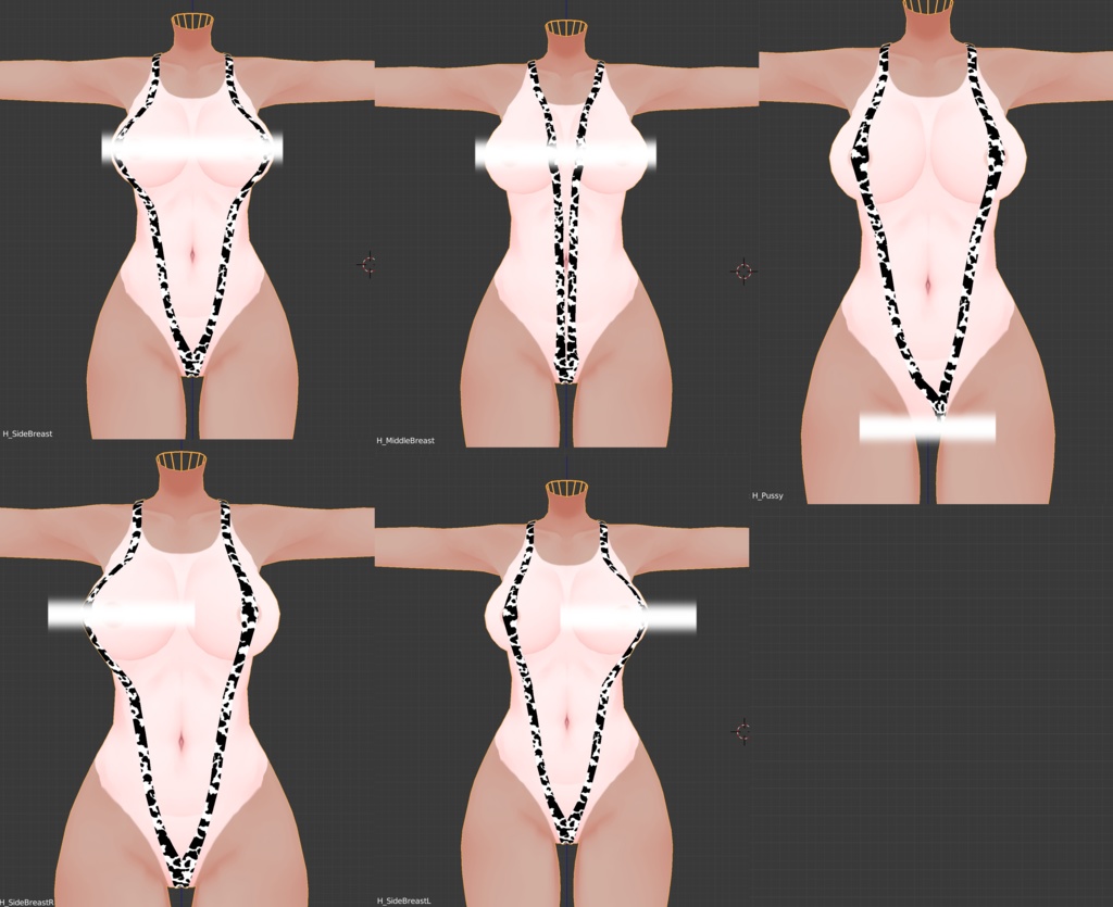 「ティコ用」 スリングショットの衣装 Slingshot outfit for "Tycho"