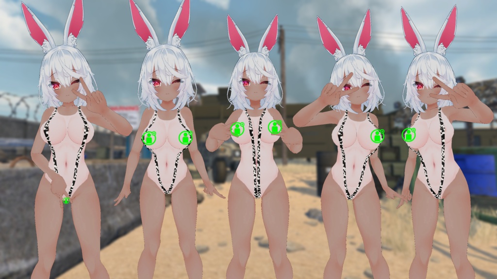 「ティコ用」 スリングショットの衣装 Slingshot outfit for "Tycho"