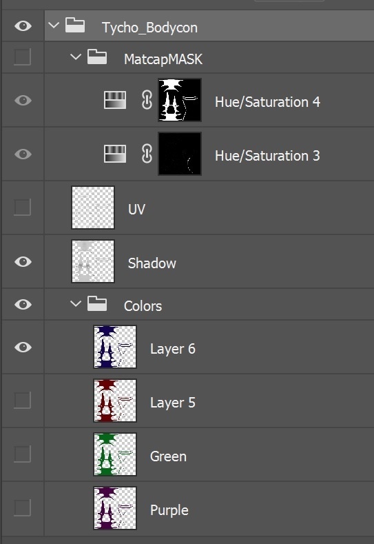 「ティコ用」 ボディコン衣装 Bodycon outfit for "Tycho"
