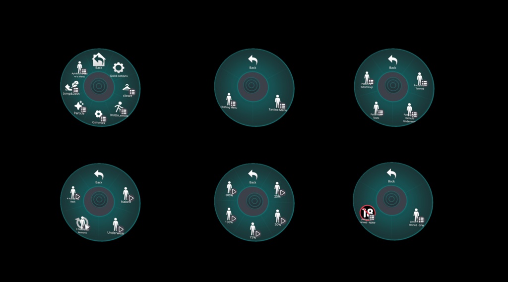 「ルルネ」のタンラインテクスチャパック Tanline texture pack for "Rurune"