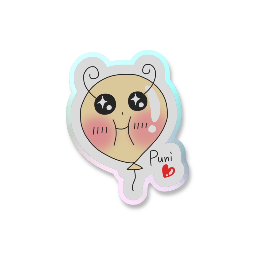 Puniちゃんのスマホステッカー💕