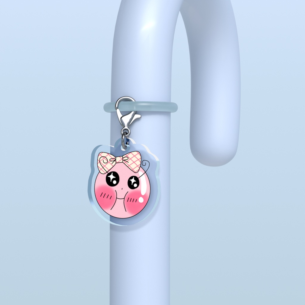 ぷにっと先輩のめじるしチャーム🩷