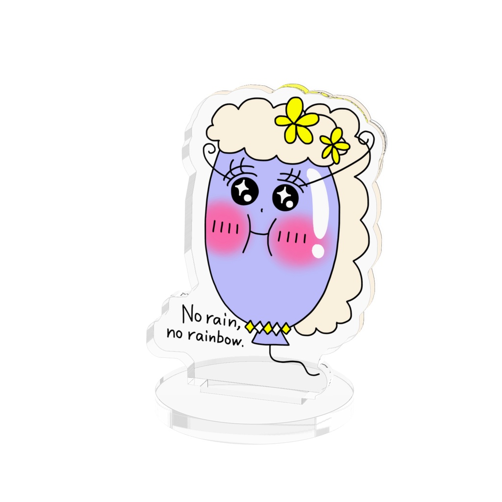 ぷにるんさんのアクリルフィギュア🥰💜