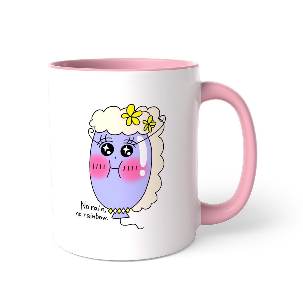 ぷにるんさんのツートンカラーマグカップ🥰💜