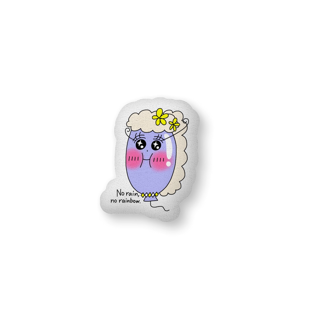 ぷにるんさんのふかふかクッション🥰💜
