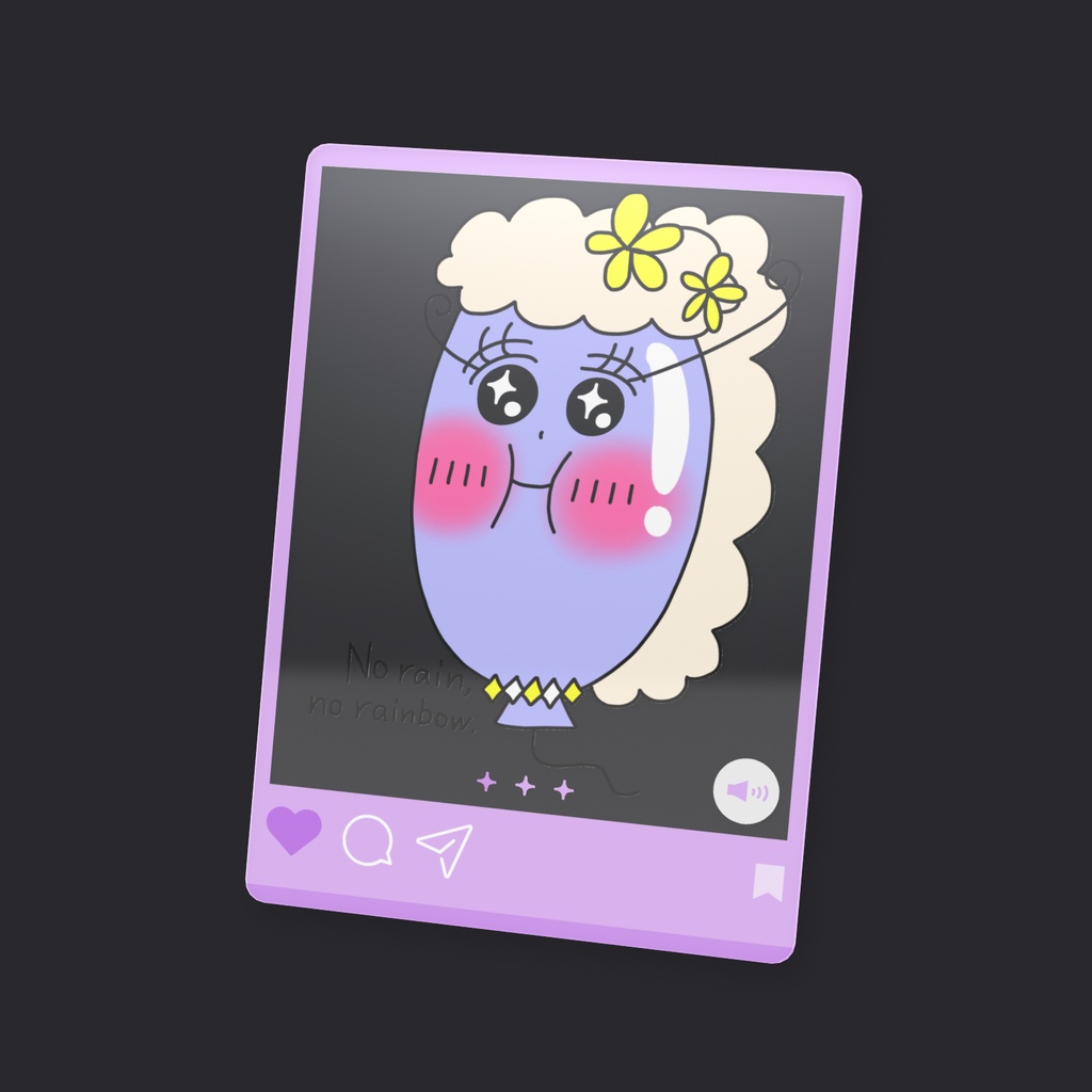 ぷにるんさんのクリアカード(トレカ)🥰💜