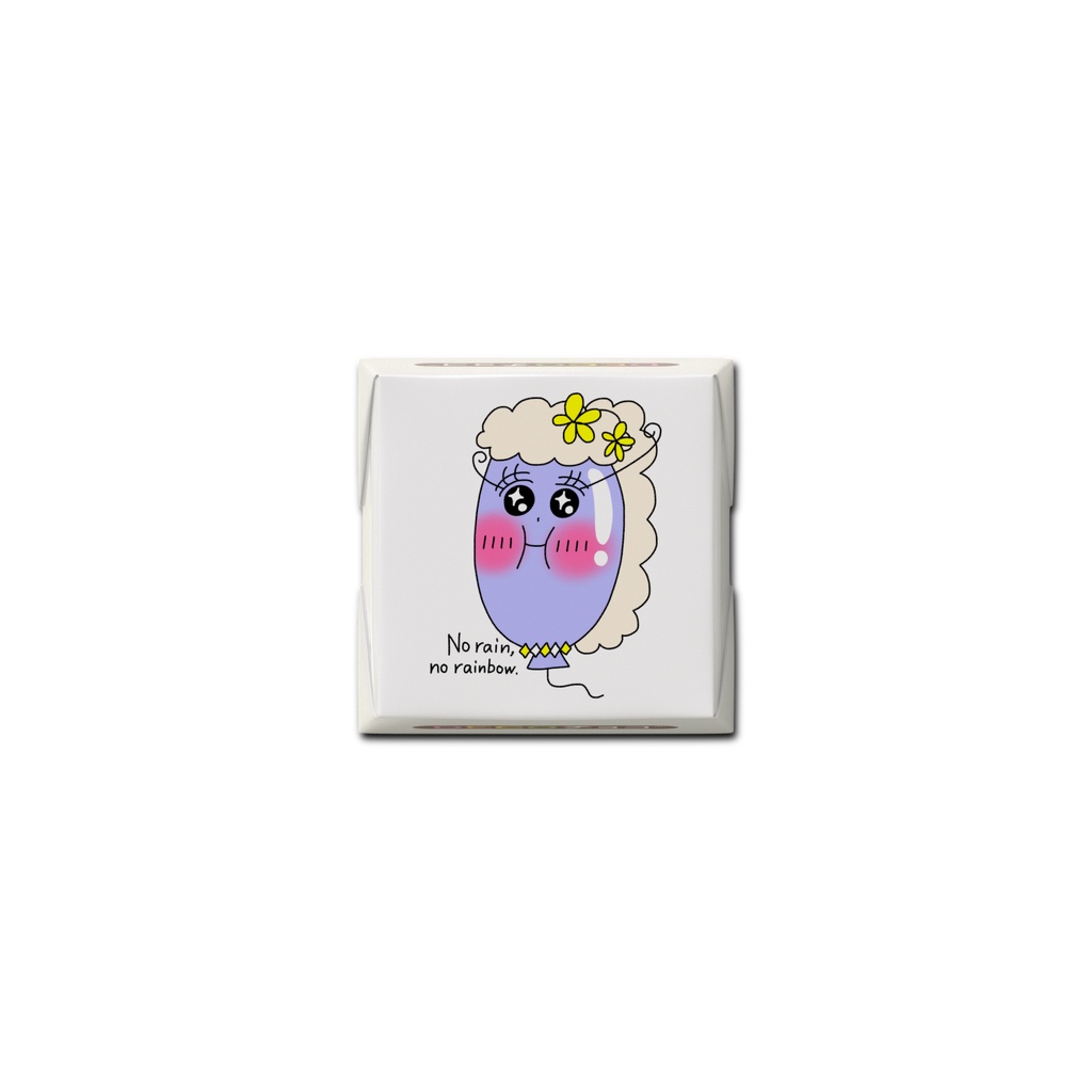 ぷにるんさんのDECOチョコ🥰💜🍫