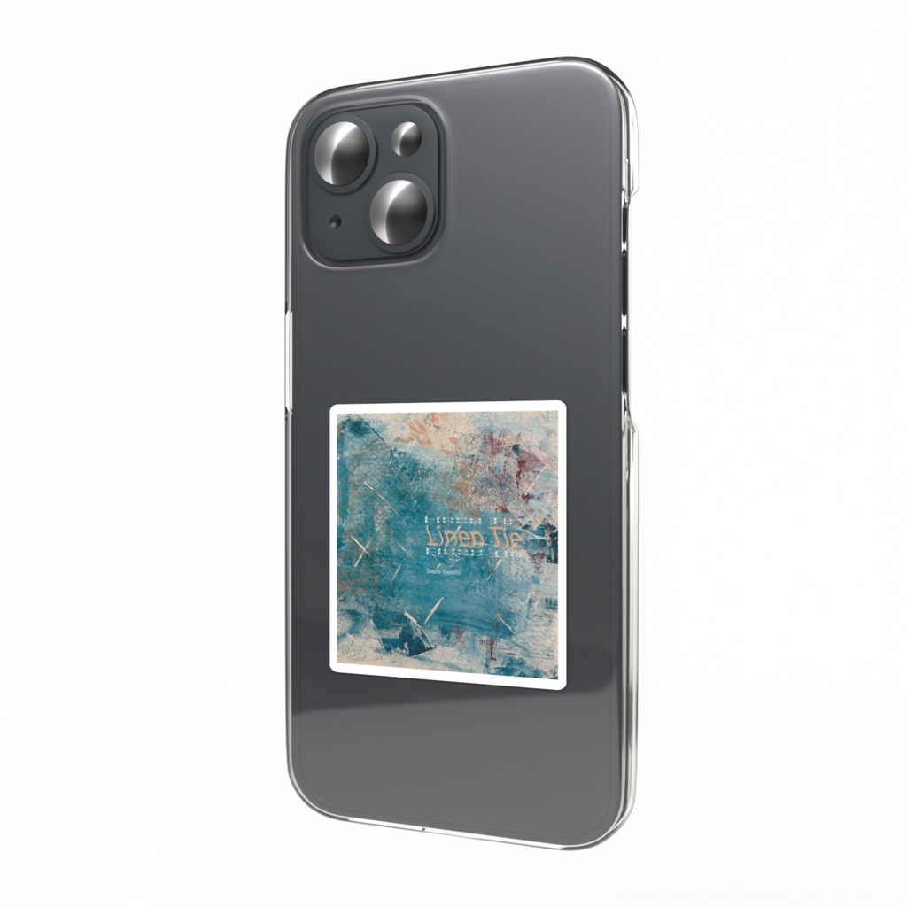 Linen Tie ジャケットスマホステッカー