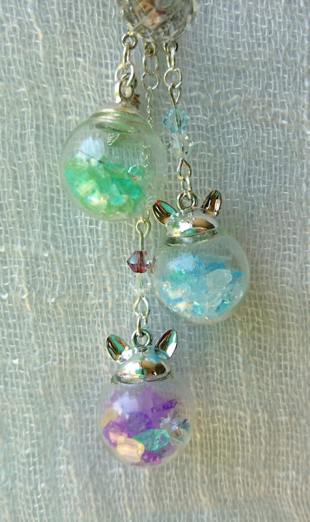 ガラスドーム☆ザイン玉&ニヒト玉&同化結晶玉セット