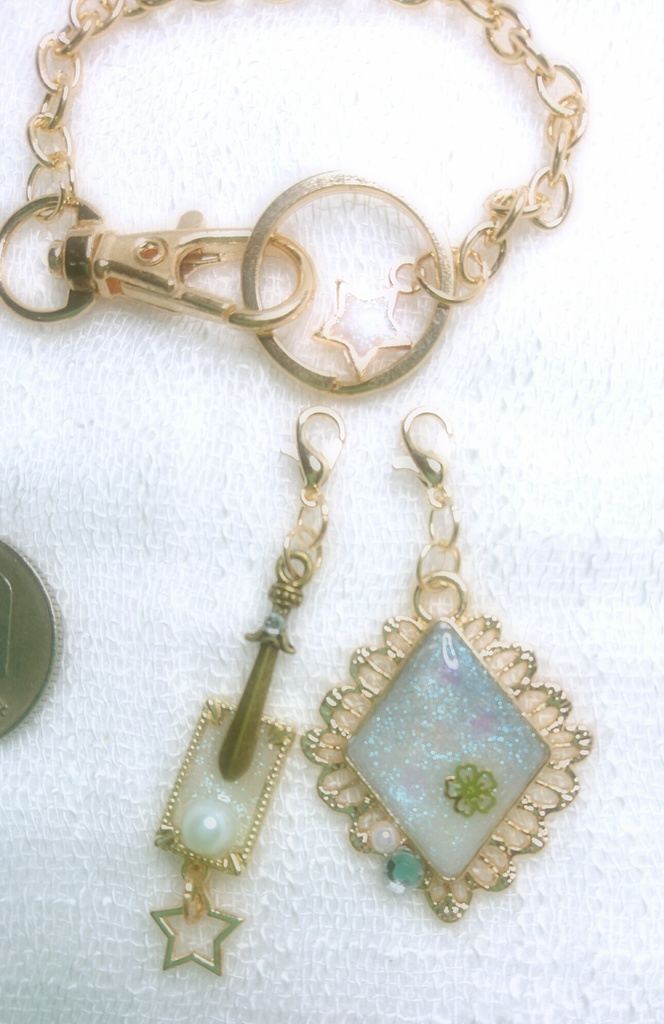 選ばれし者―白銀― バッグチャーム