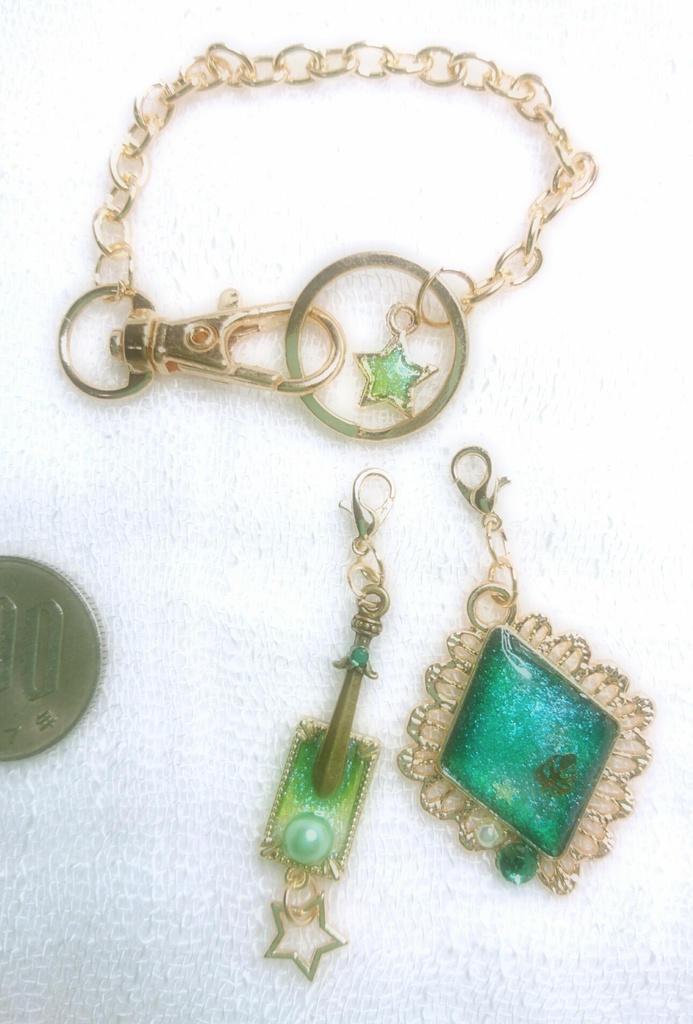 選ばれし者―緑― バッグチャーム