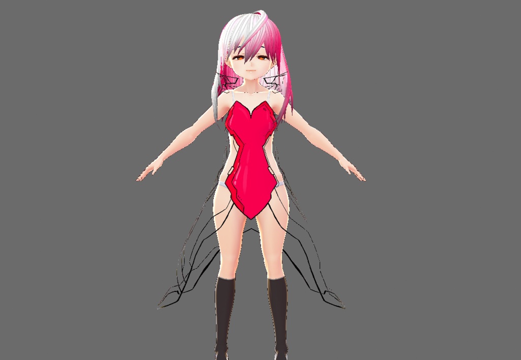 【VRoid】Test Type : ドレス V.0.1