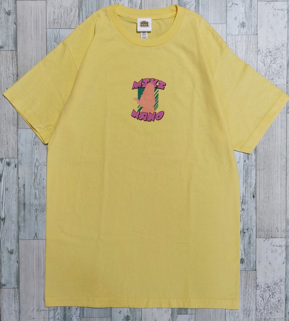 星井美希 MIKINANO Tシャツ(イエロー)