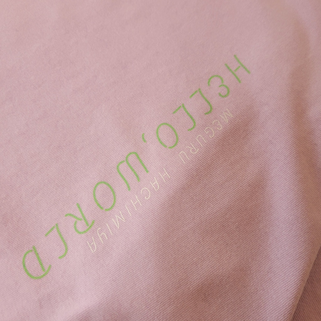 八宮めぐる ハロー・ワールド Tシャツ