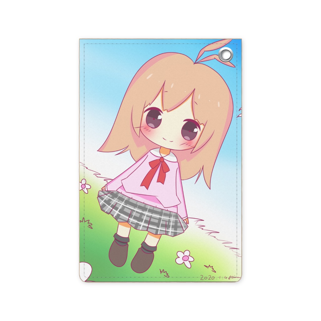 にっこりわらって。