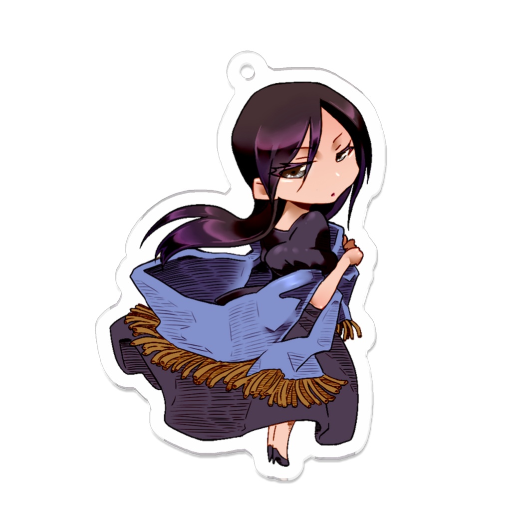 【裏面コーティングあり】トロイカキーホルダー*アナスタシア