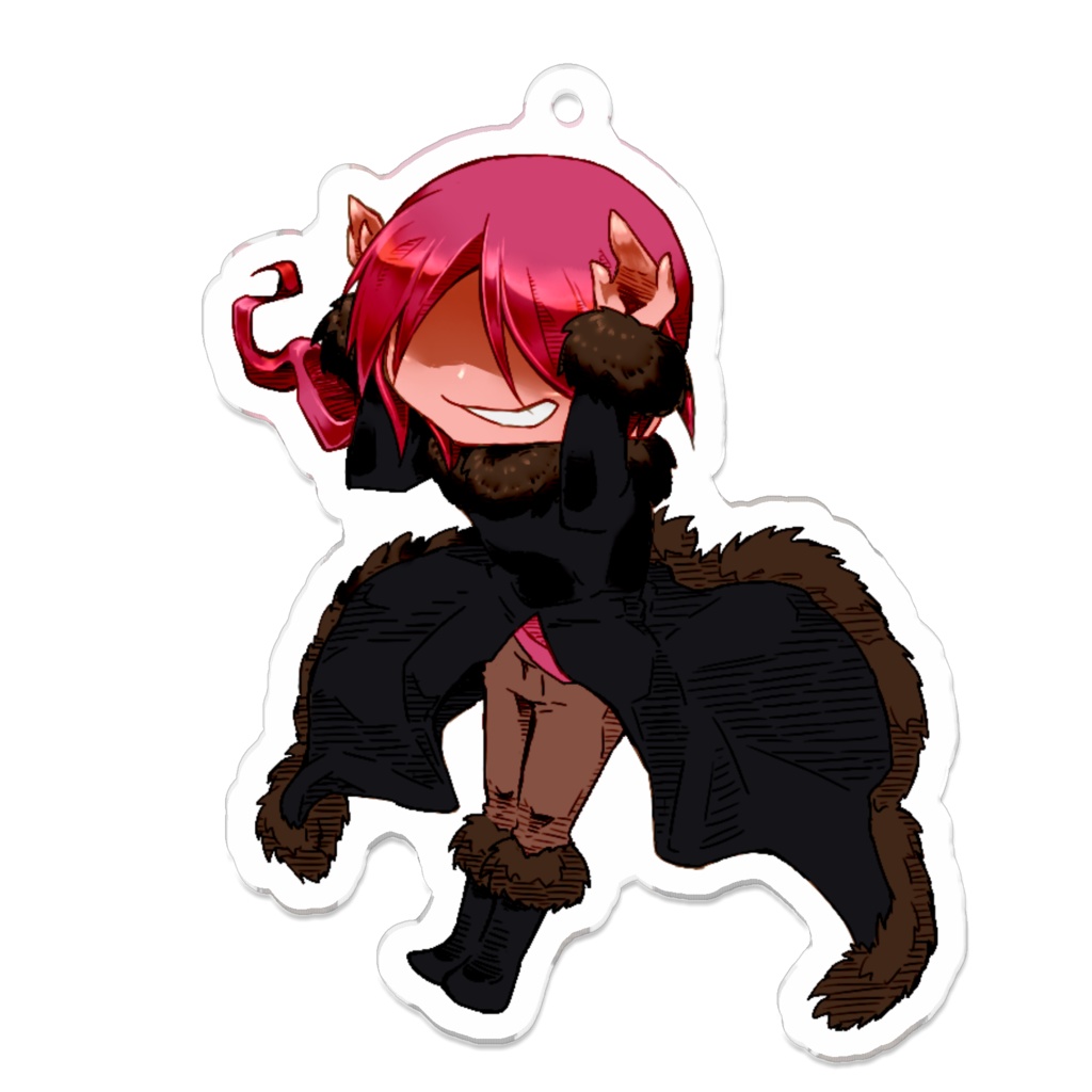 【裏面コーティングあり】トロイカキーホルダー*ニキータ