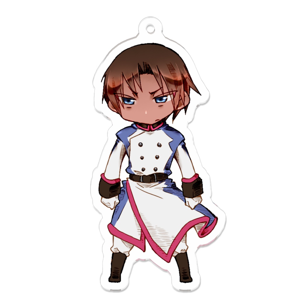 【裏面コーティングあり】トロイカキーホルダー*ダニール