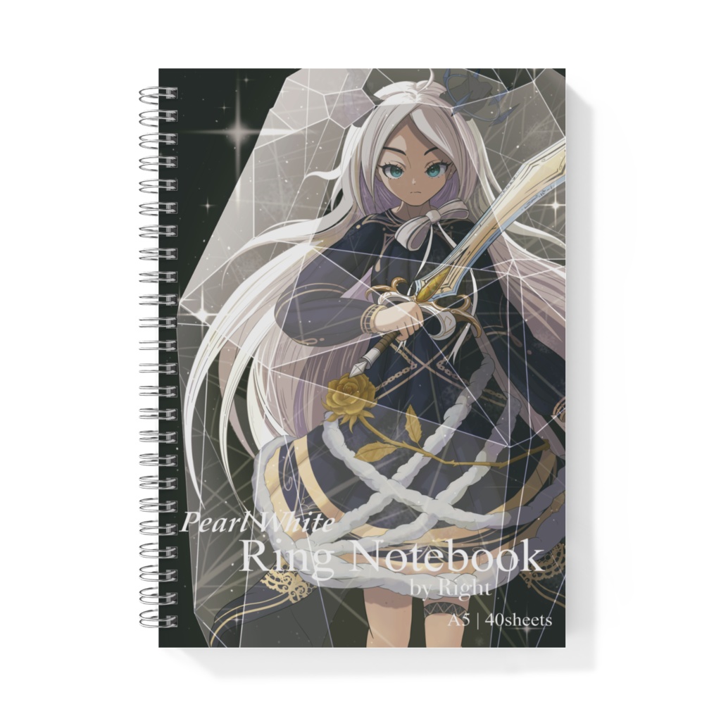 Ring Notebook(Pearl White)
