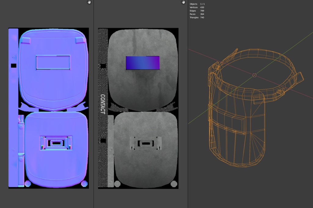 VRChat 溶接マスク Welding Mask
