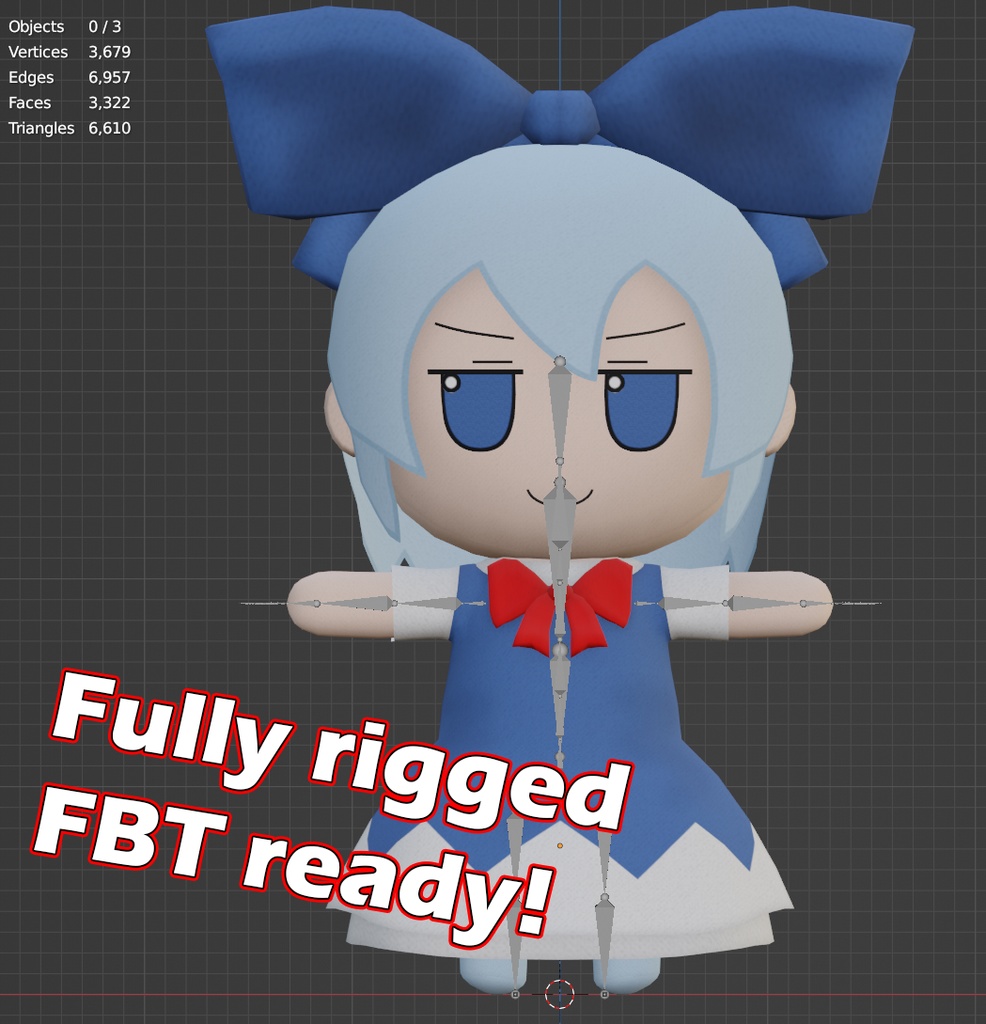 チルノふも Cirno Fumo (FREE Base)