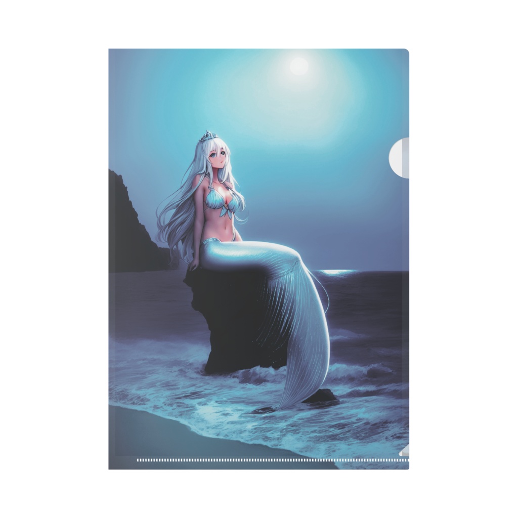 クリアファイル《海の姫「想い」》
