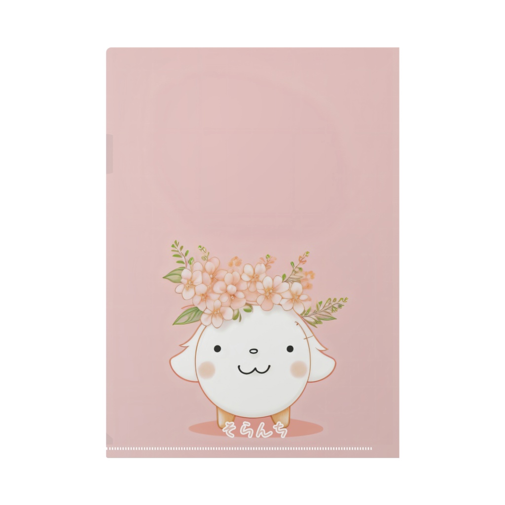 クリアファイル《ももぴんく》