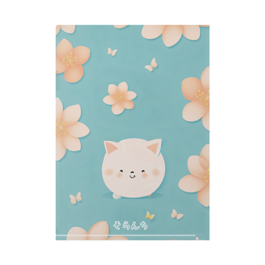 クリアファイル《ももあお》