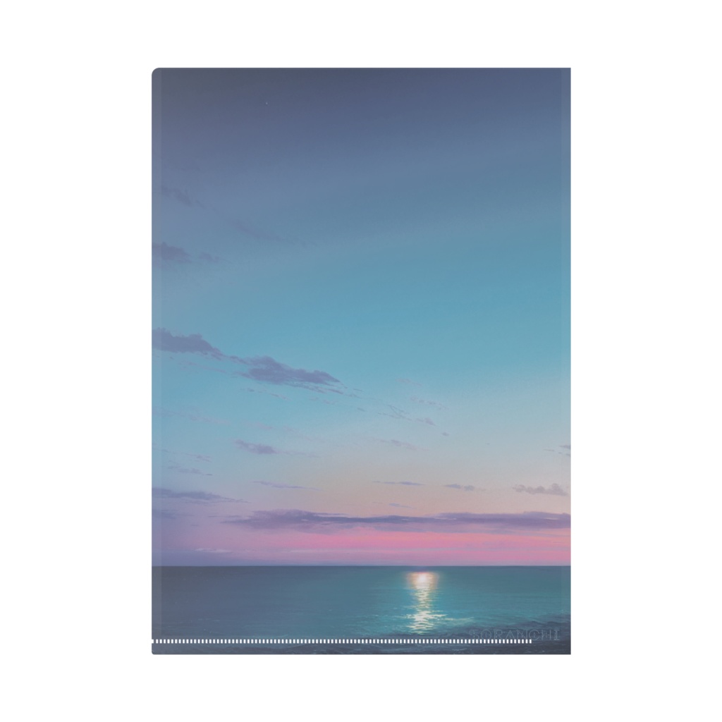 クリアファイル《海の姫「深夜」》