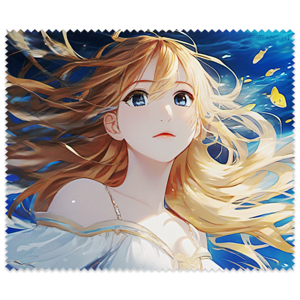 メガネ拭き《海の姫「決意」》