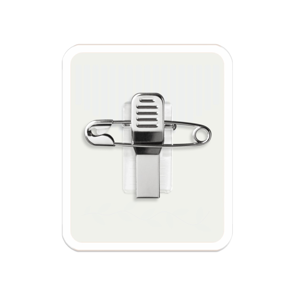 アクリルバッジ《カリンバ箱型》