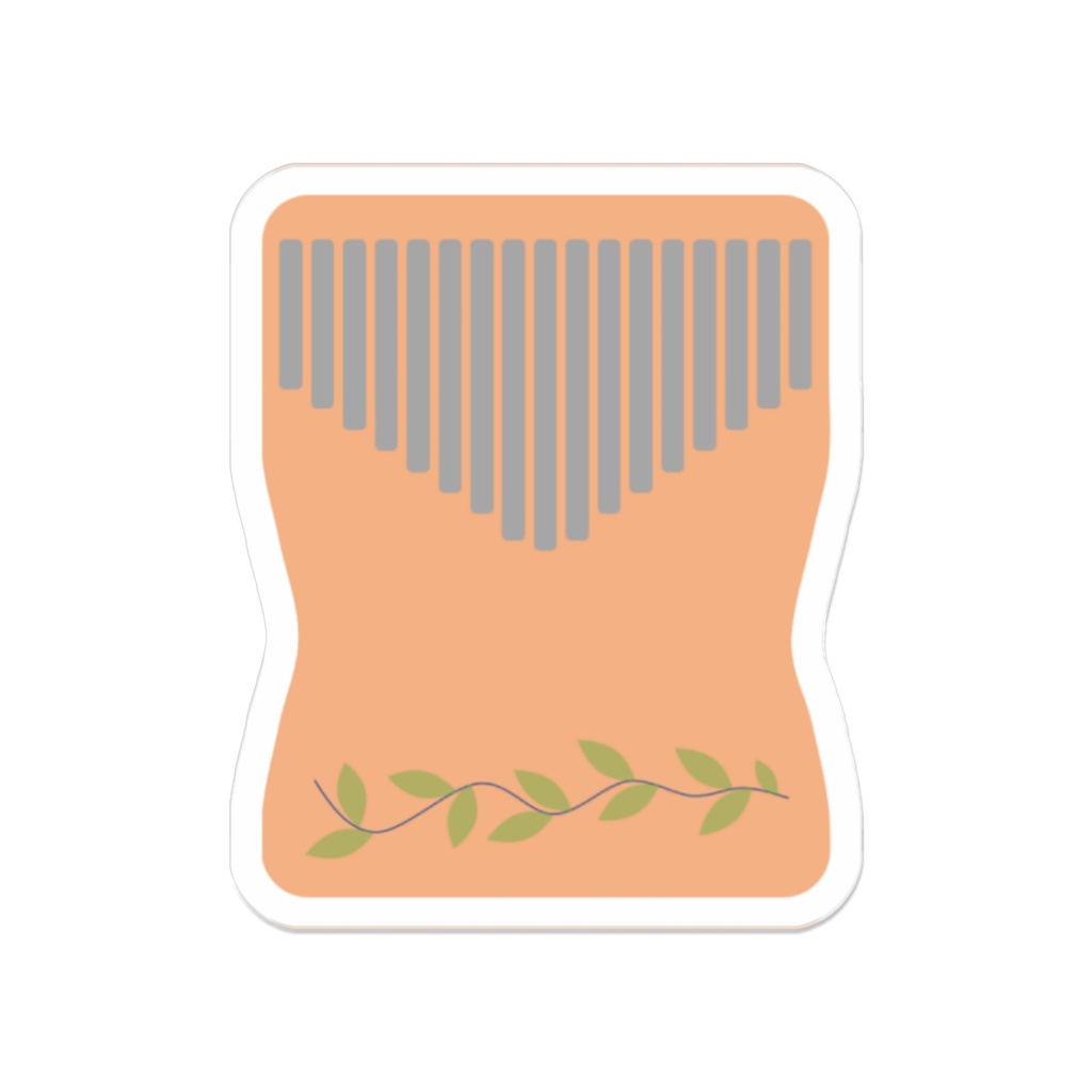 アクリルバッジ《カリンバ》