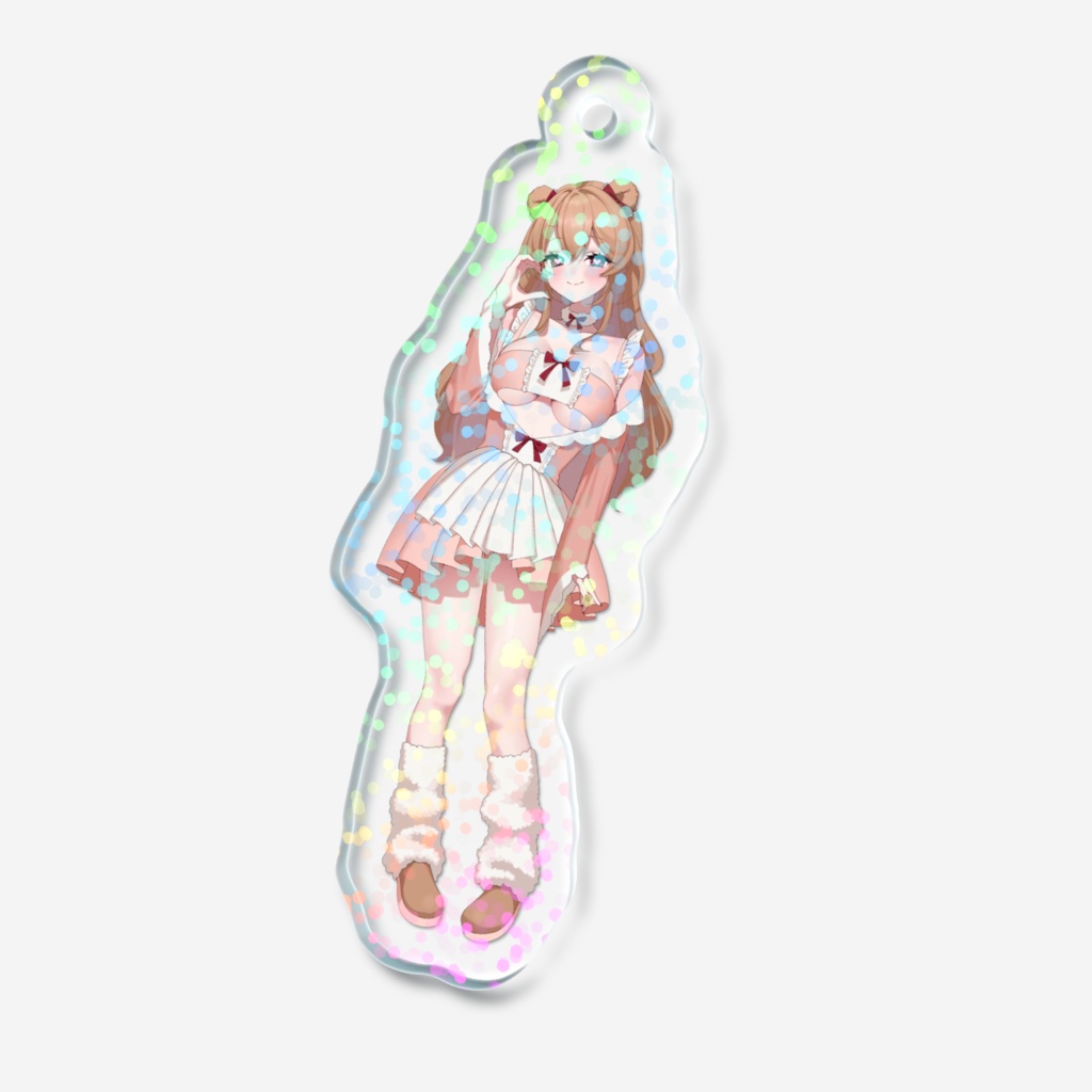 ホログラムアクキー 初期衣装(ハート目)-グリッター