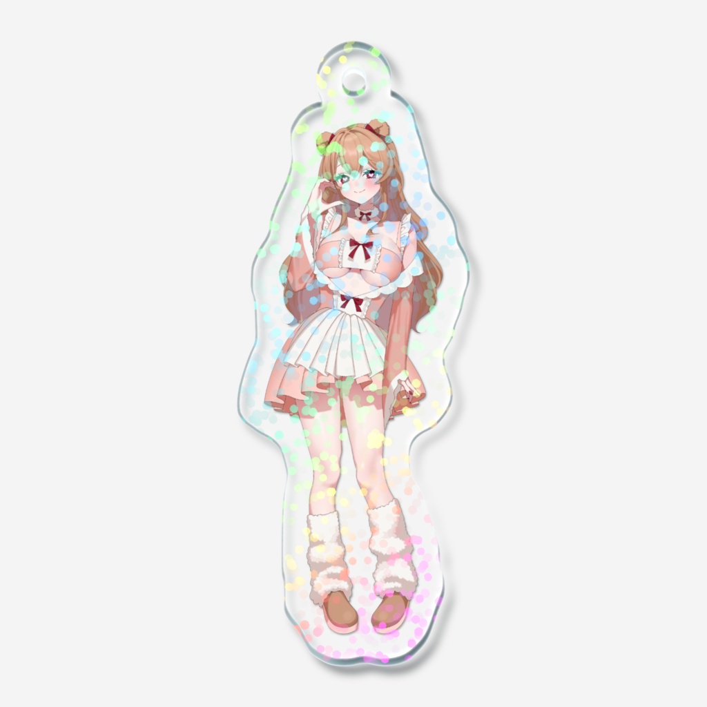 ホログラムアクキー 初期衣装(ハート目)-グリッター
