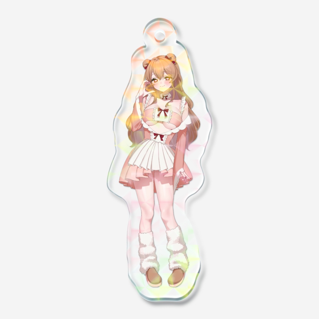 ホログラムアクキー 初期衣装(ハート目)-モザイク