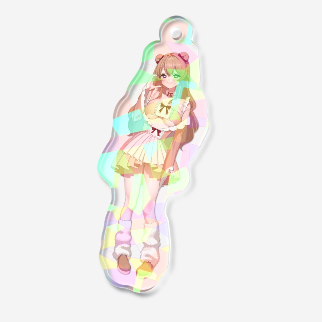 ホログラムアクキー 初期衣装(ハート目)-クリスタル
