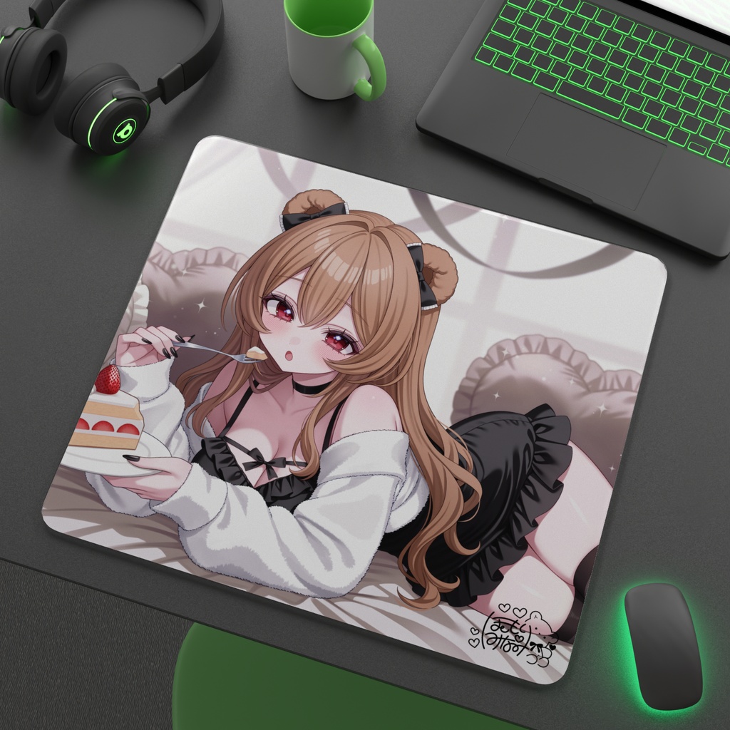 2026お誕生日記念イラストガラスマウスパッド