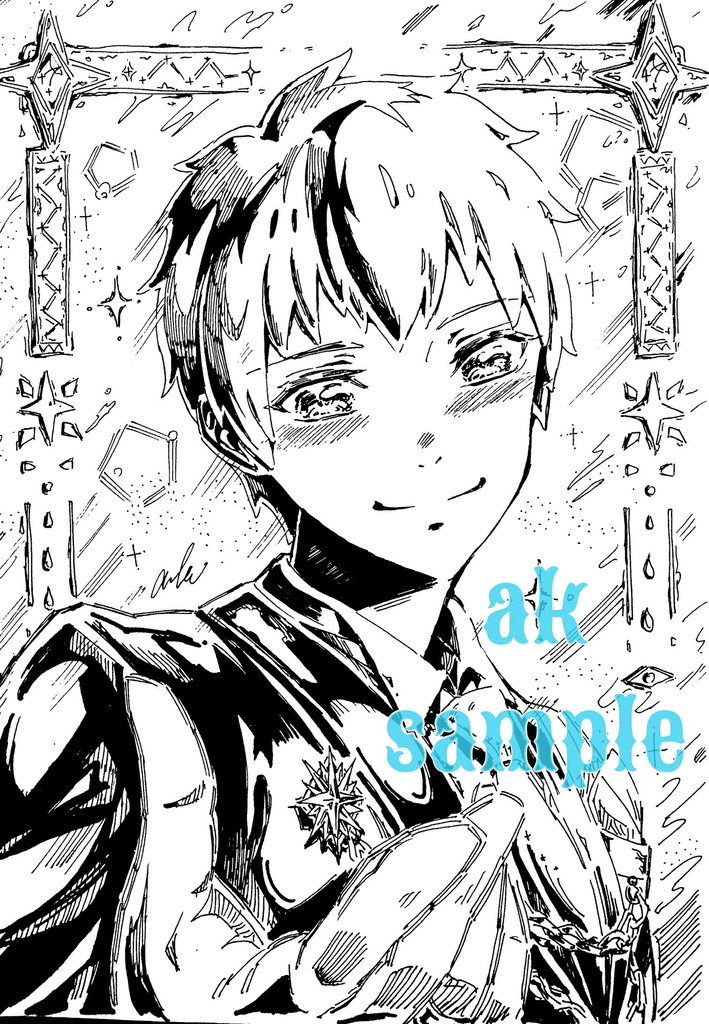 君の名は 手描きイラスト2点 シャルウィダンス Ak Booth