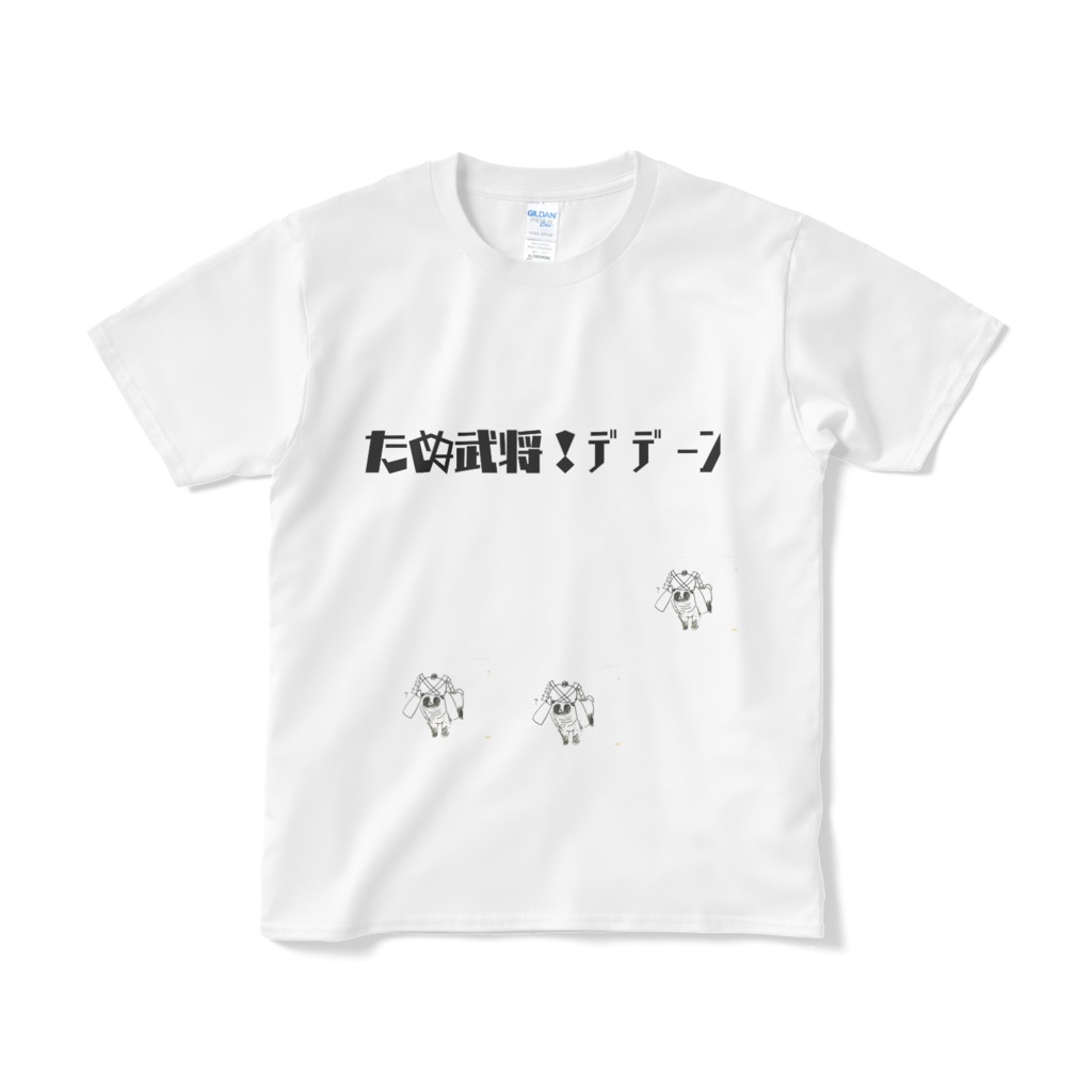 たぬ武将Tシャツ