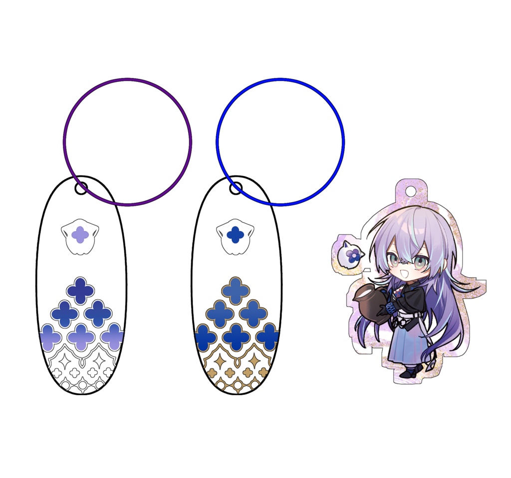 アクリルキーホルダー