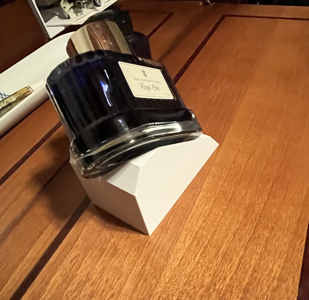 万年筆インク吸入用 傾斜瓶スタンド