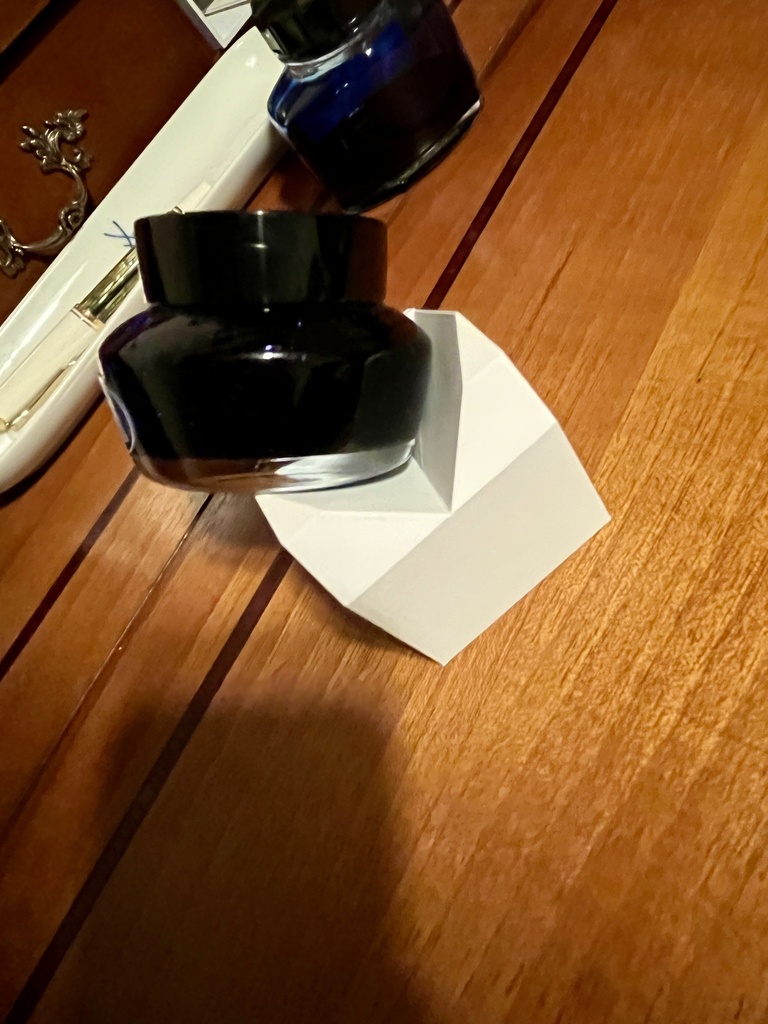 万年筆インク吸入用 傾斜瓶スタンド