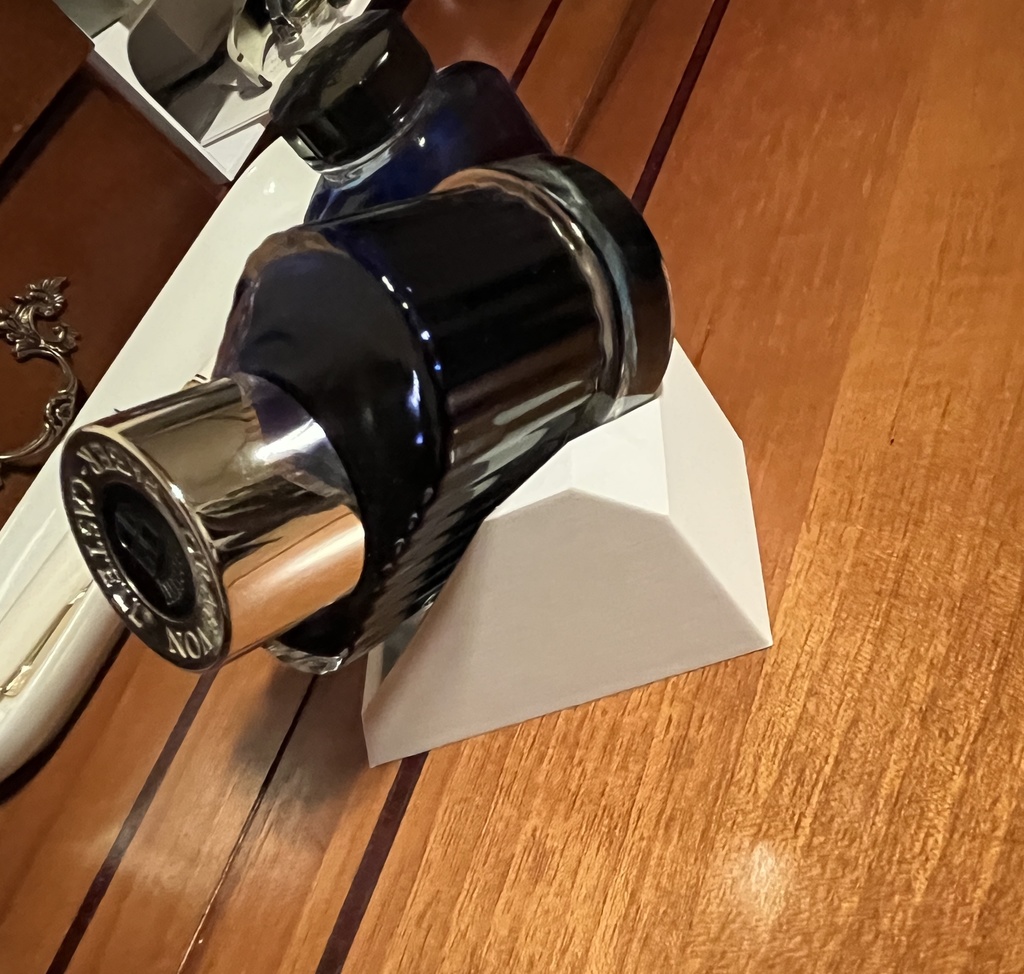 万年筆インク吸入用 傾斜瓶スタンド