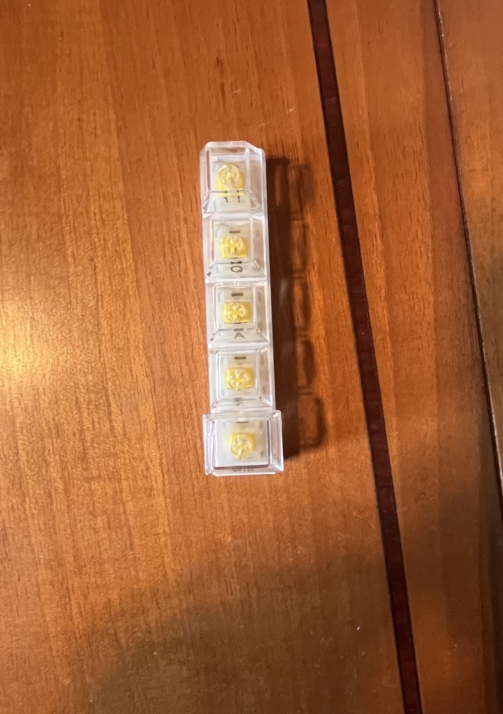 キーキャップ プロファイルテスター ディスプレイ スイッチテスター