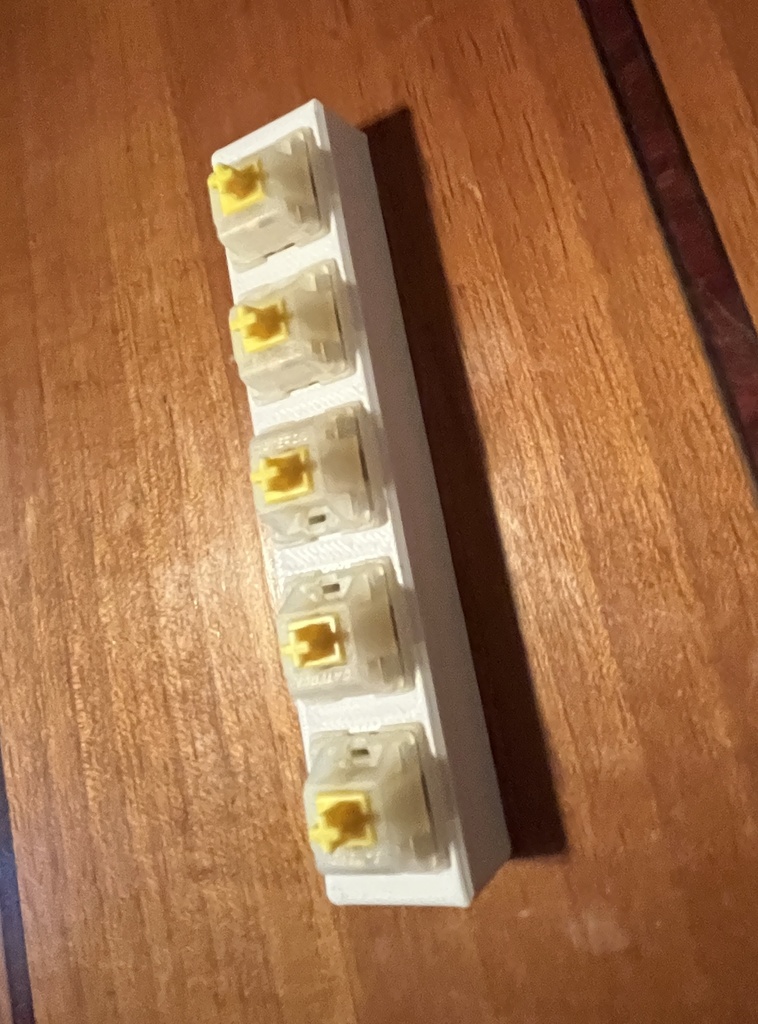 キーキャップ プロファイルテスター ディスプレイ スイッチテスター