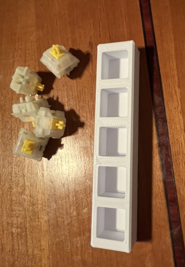 キーキャップ プロファイルテスター ディスプレイ スイッチテスター