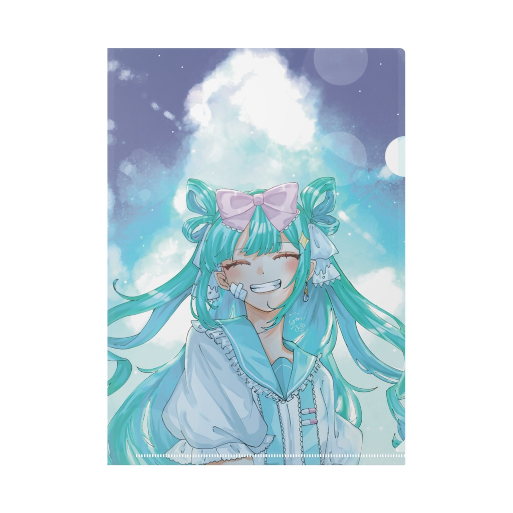 ニコニコ弱井のクリアファイル