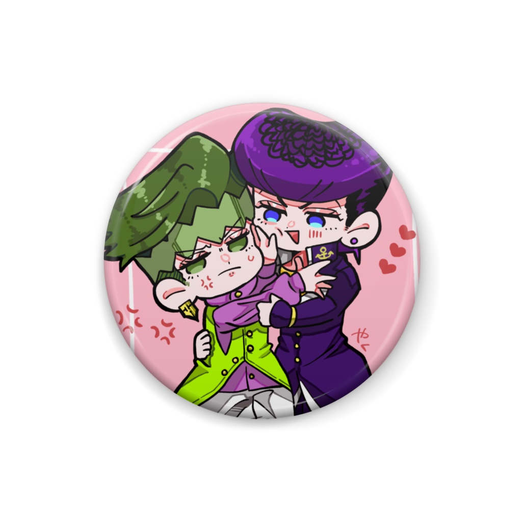 💎🖋缶バッジ